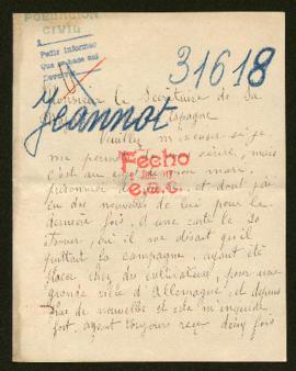 Expediente de Edouard Jeannot