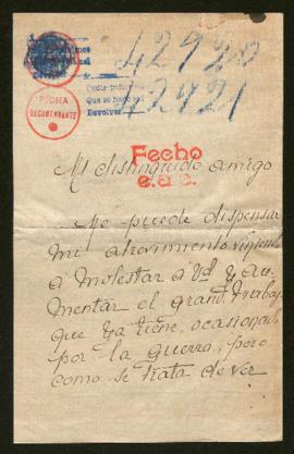 Expediente de Paul Huot y Jules Marcel André