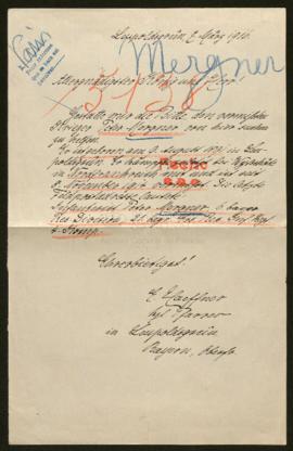 Expediente de Peter Mergner