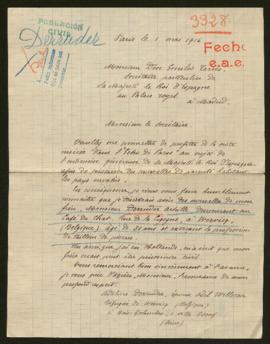Expediente de Achille Derruder