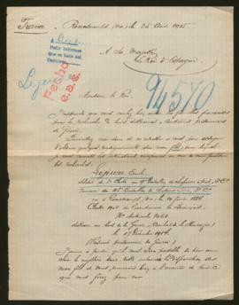 Expediente de Emile Lejeune