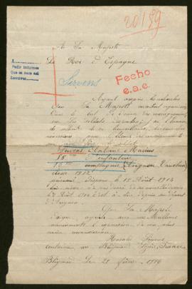 Expediente de Antoine Marius Sirvens