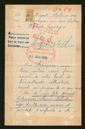 Expediente de Edmond Louis Célestin Bréard