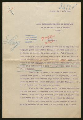 Expediente de Gabriel Léon Leroy