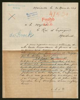 Expediente de Philippe de Boeck