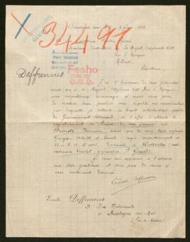 Expediente de la familia Deffrennes Demets