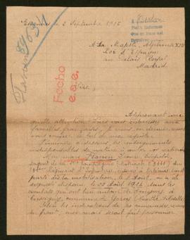 Expediente de Léonce Léopold Flavin