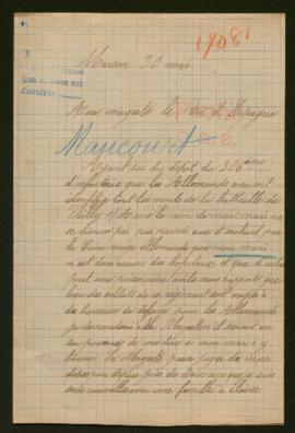 Expediente de Georges Louis Maucourt