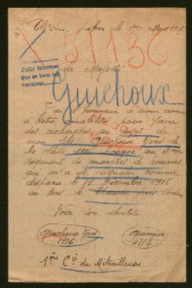 Expediente de Yves Guichoux