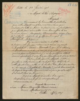 Expediente de Augustin Amouroux