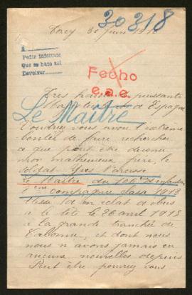 Expediente de Yves Narcisse Le Maître