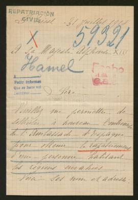 Expediente de Valentine Hamel Wagon