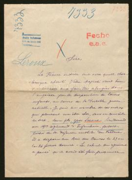 Expediente de Yves Marie Alcide Henri Leroux