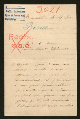 Expediente de Henri Bance