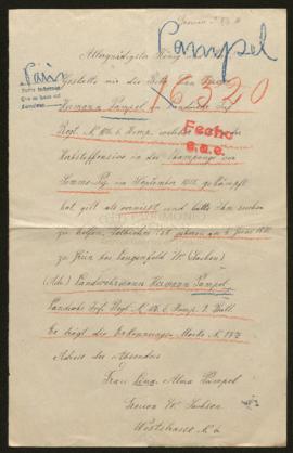 Expediente de Hermann Pampel