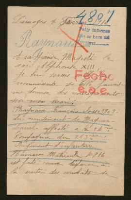 Expediente de François Raynaud