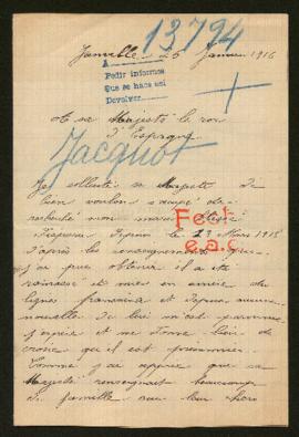 Expediente de Charles Joseph Jacquot