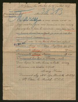 Expediente de la familia Marcy Parsy