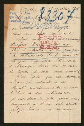 Expediente de Denis Dufour