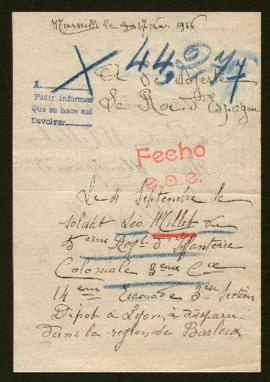 Expediente de Léo Millet