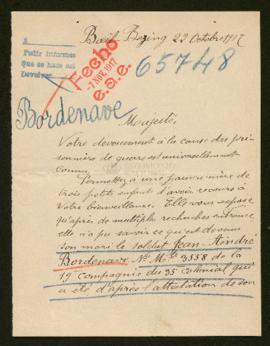 Expediente de Jean-André Bordenave