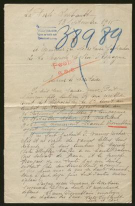 Expediente de Raoul Visomblain