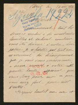 Expediente de Antoine-Henri Séguéla