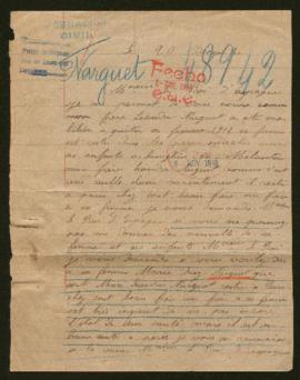 Expediente de Marie Narguet Duez