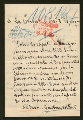 Expediente de Gaston Pétron