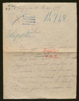 Expediente de Léopold Laporte