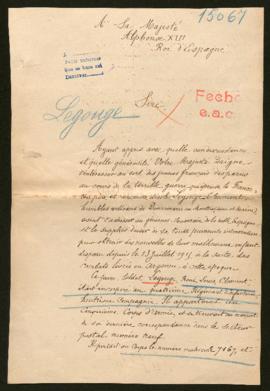 Expediente de René Louis Legouge
