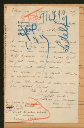 Expediente de Emile Armand Ledebt