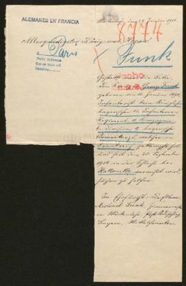 Expediente de Georg Funk