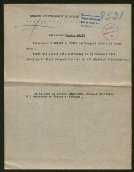 Expediente de Eugène Mazin