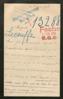 Expediente de Eugène Lecouffe