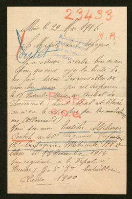 Expediente de Eusèbe Alphonse Coulet