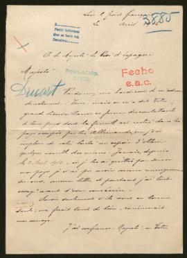 Expediente de Mathilde Francq e hijos