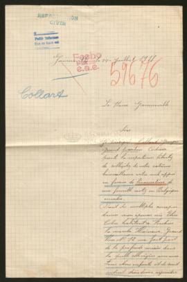 Expediente de Elise Collart Colon