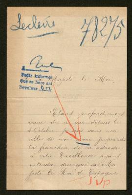 Expediente de François Joseph Lecleire