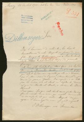Expediente de Marguerite Dilleuseger