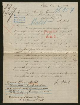 Expediente de Lucien Malet