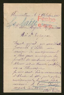 Expediente de Désiré Le Caër