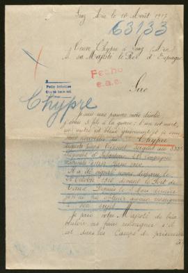 Expediente de Auguste Joseph Vincent Chypre