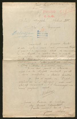 Expediente de Maurice Delaye