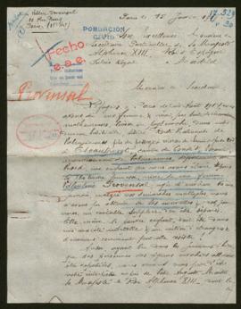 Expediente de la familia Provensal-Boone y Valentine Provensal