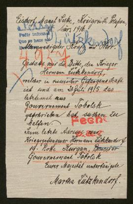 Expediente de Hermann Lützkendorf