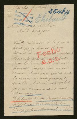 Expediente de Victor Prosper Jean Marie Thibault