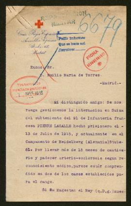 Expediente de Pierre Lasalle