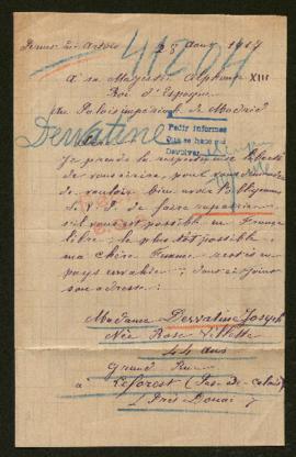 Expediente de Rose Dewatine Villette