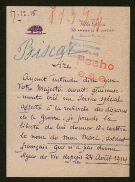 Expediente de Bernard Biscar